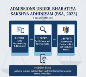 Read more about the article What is Admission under the Bharatiya Sakshya Adhiniyam 2023