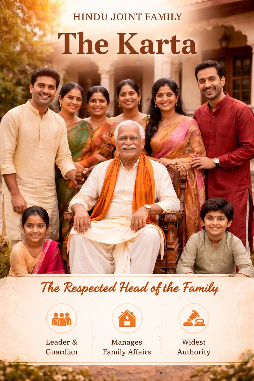 Read more about the article Who is the Karta in Hindu Family? Explain the Position, Liability and the Powers of Karta.