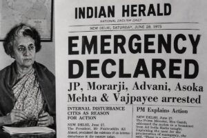 Read more about the article National Emergency in India 1975 Notes Political Science